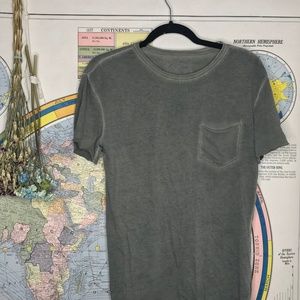 Brooklyn Calling Green Soft Pocket Tee